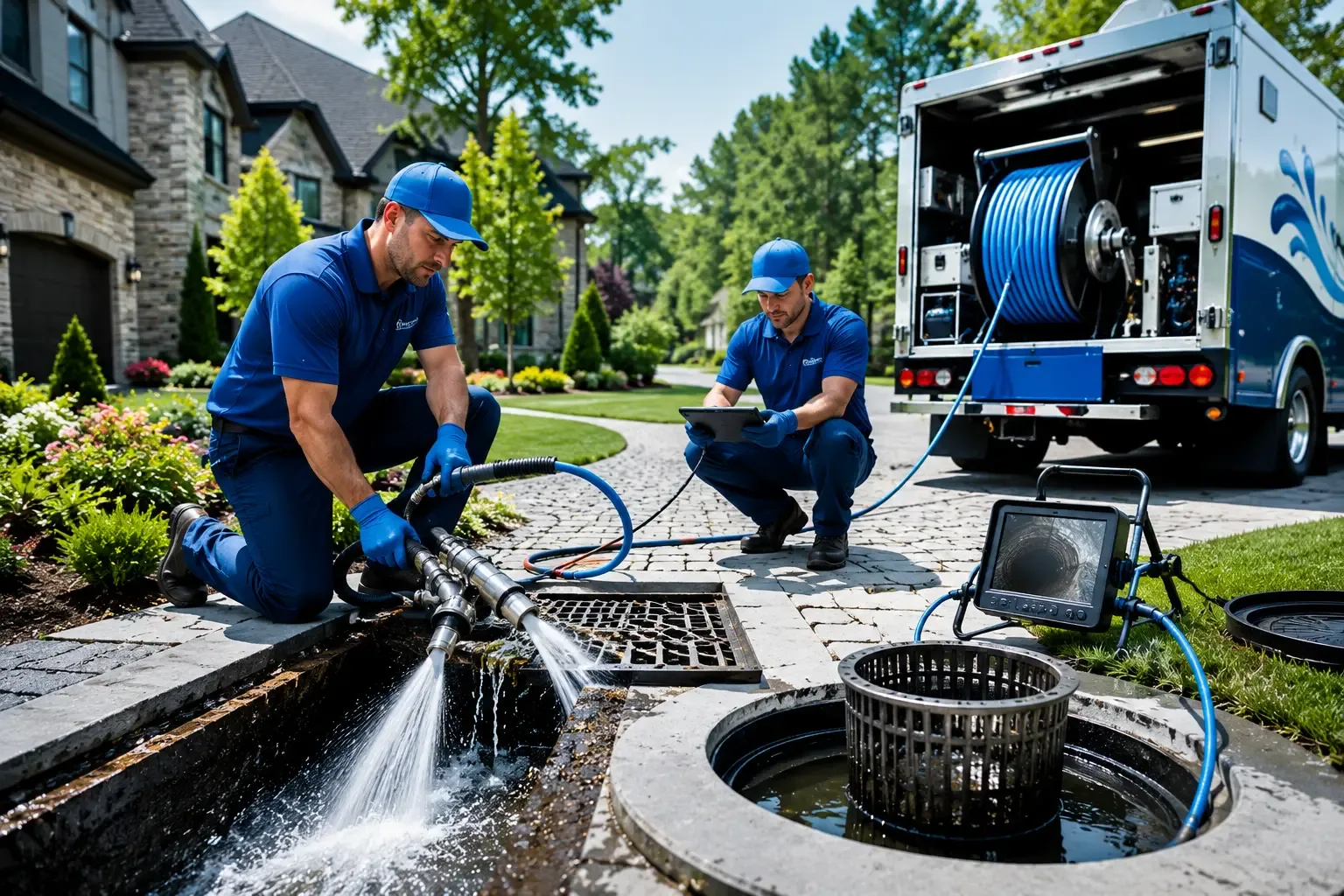 Local outdoor drain cleaning professionals in Palmetto, GA